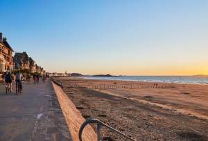 Plage du Sillon, visiter Saint-Malo, Best Western Hôtel Alexandra 