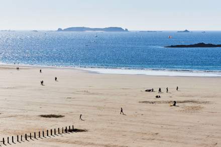 Vue depuis les chambres, Hôtel à Saint-Malo en Bord de Mer · Best Western Hôtel Alexandra